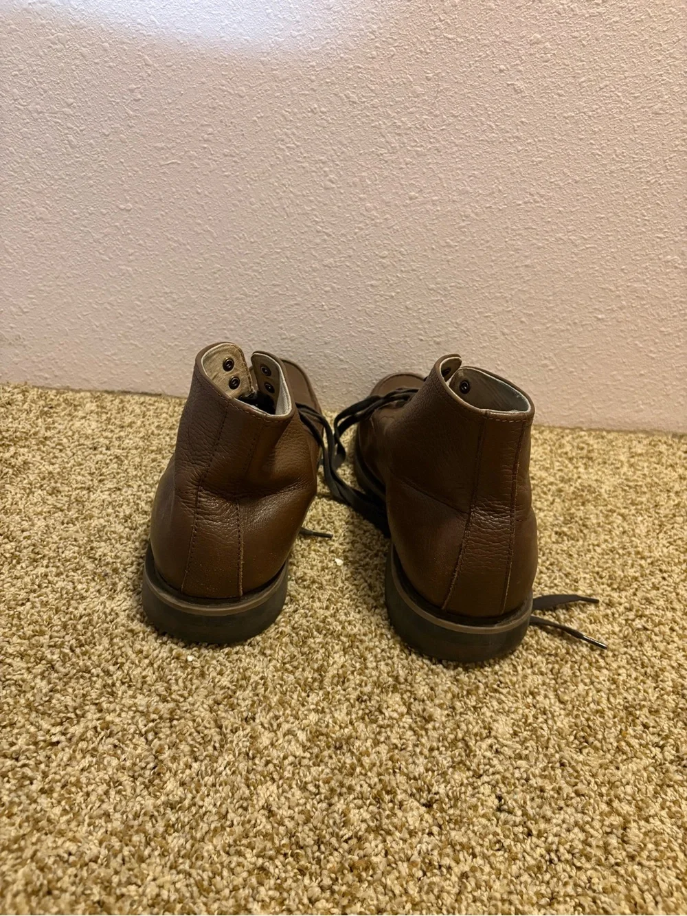 Banana Republic Brown Leather Chukka Boots Men’s Size 11